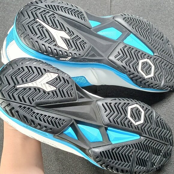 Diadora S.Challenge 2 AG Soccer Cleats White/Black/Blue Women’s 9.5 NWT Open Box - Picture 12 of 15